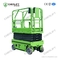 Working Height Max 12m Electric Self Propelled Vertical Lift Platform of 320kg Loading Capacity