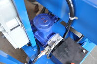 De explosiebestendige 3m Handlift van de Duw Mobiele Schaar in Blauwe Kleuren Gemakkelijke Verrichting