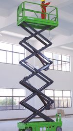 Van de de Schaarlift van de fabrieksverkoop de Elektrische Gemotoriseerde van het de Lijst10m Platform capaciteit van de de Hoogte320kg Lading