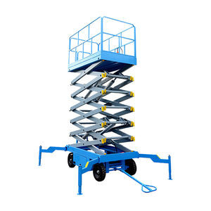 500 kg laadvermogen 7,5 m hoogte semi-elektrische mobiele lift