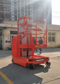 Gemotoriseerde Lucht Verticale Lift 7.5m van het het Werkplatform 200Kg-Ladingscapaciteit met 2 Masten