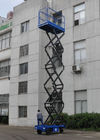 8m het Werk de Lift van de het Staal Mobiele Schaar van het Hoogtemangaan Elektro het Trekken Ladingscapaciteit 450kg