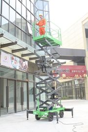 6M Hoge Mobiele van het het Werkplatform 500Kg van de Schaarlift Hydraulische Lucht de Ladingscapaciteit
