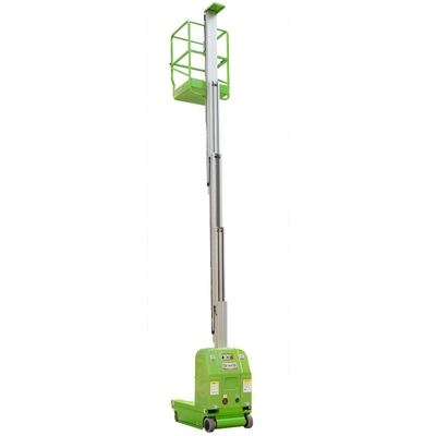 Gemotoriseerde Lucht Dubbele Mast 9 van het het Werkplatform meet Hoge Manlift in Rode 150Kg-Ladingscapaciteit