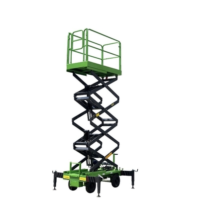 9m Hydraulische Schaarlift met de Gemotoriseerde Apparaat Elektrische het Opheffen Capaciteit van de Lijst450kg Lading