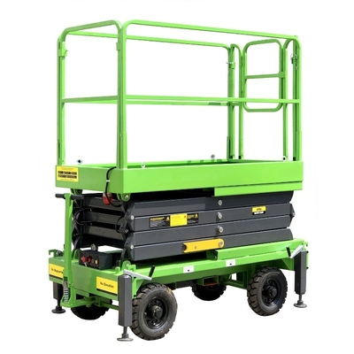 9m Hydraulische Schaarlift met de Gemotoriseerde Apparaat Elektrische het Opheffen Capaciteit van de Lijst450kg Lading