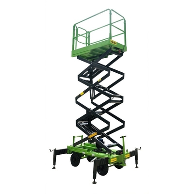 9m Hydraulische Schaarlift met de Gemotoriseerde Apparaat Elektrische het Opheffen Capaciteit van de Lijst450kg Lading