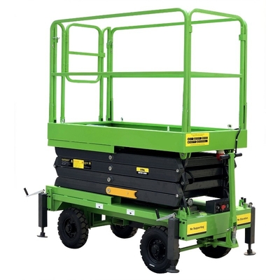 9m Hydraulische Schaarlift met de Gemotoriseerde Apparaat Elektrische het Opheffen Capaciteit van de Lijst450kg Lading