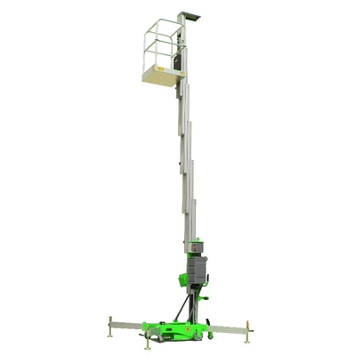 160Kg draagbaar Lucht het Werkplatform, telescopische boomlift voor restaurant