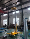 6 van het het Aluminium van de Luchtwerk van het Vlambewijs van de het Platform Enige Mast de Mensenmeters Lift 130Kg