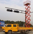 12 meters die Hoogte Vast op de Lift van de Vrachtwagenschaar met 500Kg-Ladingscapaciteit opheffen