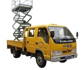 12m 450kg Opgezette de Schaarlift van de Ladingscapaciteit Vrachtwagen met Hulp Verminderend Systeem