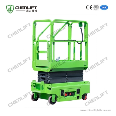 het Platform van de Werkende Hoogtemini mobile scissor with extension van 240Kg 5m 6m