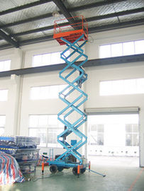 Verticale elektrische Telescopische hydraulische schaarliften voor Theater, het Ziekenhuis, Bibliotheek