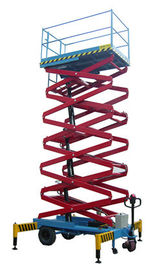 Het vouwen van Lift van de Vangrails de Mobiele Schaar met het Opheffende Wapen van het Mangaanstaal