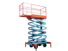 300Kg Industrial Hydraulic Lift Platform with Extension Length 1000mm , 1.5Kw 8m Height