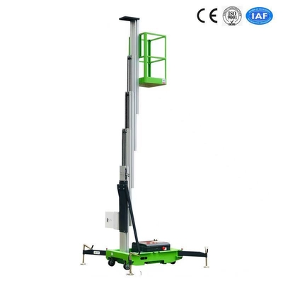 Me800-1 de model Lucht Verticale Lift van het het Werkplatform Maximum het Platformhoogte van 8 M
