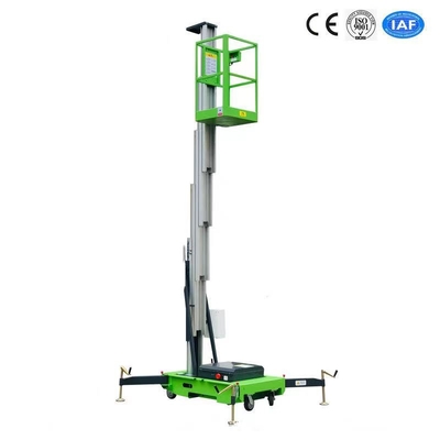 Me800-1 de model Lucht Verticale Lift van het het Werkplatform Maximum het Platformhoogte van 8 M