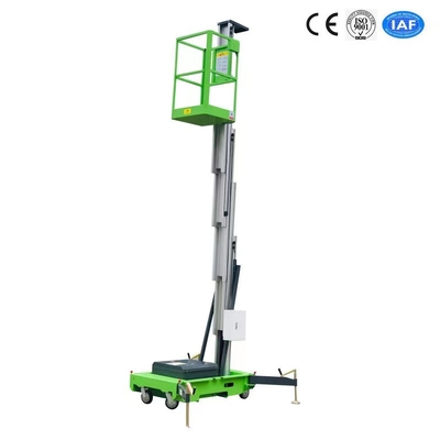 Me800-1 de model Lucht Verticale Lift van het het Werkplatform Maximum het Platformhoogte van 8 M
