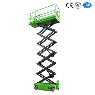 10 Meters Lifting Height Self Propelled Scissor Lift MEWP With One Year Warranty