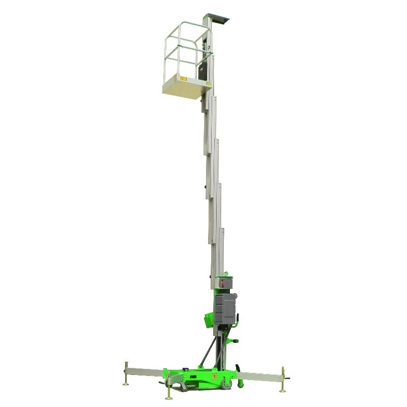160Kg draagbaar Lucht het Werkplatform, telescopische boomlift voor restaurant