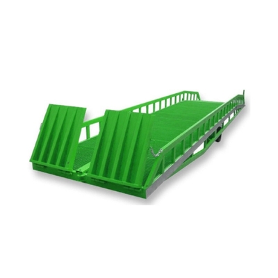 Blauwe Hydraulische Container die Mobiele de Ladingscapaciteit laden van de Yardhelling 6000Kg