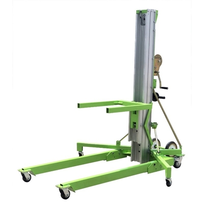 Hydraulische Hand Materiële Lift voor Hotel/Restaurant/Hoteltentoonstellingszaal