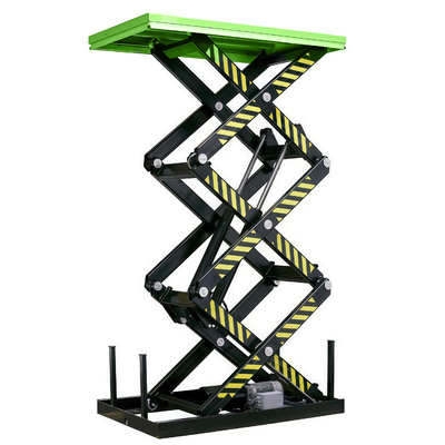 Hydraulische Stationaire Schaarlift de Capaciteit van de 1 Meters1000kg Lading